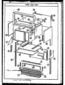 12 - Upper Oven Parts parts for Amana Range RKS-396 from AppliancePartsPros.com