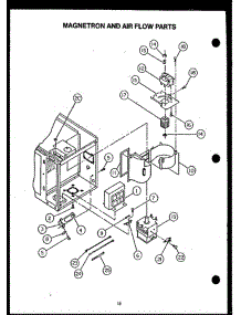 04 - Magnetron And Air Flow Parts parts for Amana Range RKT-396 from AppliancePartsPros.com