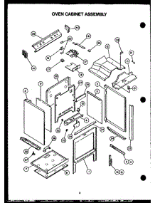 07 - Oven Cabinet Assy parts for Amana Range RKT-396 from AppliancePartsPros.com