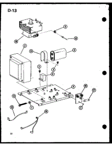04 - Page 4 parts for Amana Microwave RL-3 / P7558906M from AppliancePartsPros.com