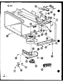 02 - Page 2 parts for Amana Microwave RL-3 / P7558904M from AppliancePartsPros.com