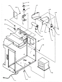 04 - Electrical Parts And Components parts for Amana Microwave RL322T1 / P1170209M Z from AppliancePartsPros.com