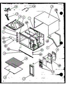 02 - Page 2 parts for Amana Microwave RL358P / P1118502M from AppliancePartsPros.com