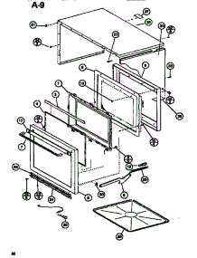 02 - Exterior parts for Amana Microwave RL55A / P7548203M from AppliancePartsPros.com