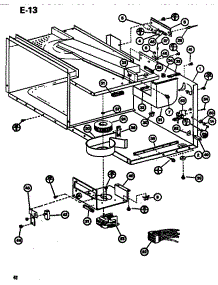 04 - Interior parts for Amana Microwave RL59 / P7547301M from AppliancePartsPros.com