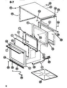 02 - Exterior parts for Amana Microwave RL59A / P7547303M from AppliancePartsPros.com