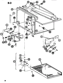 03 - Interior parts for Amana Microwave RL59A / P7547303M from AppliancePartsPros.com