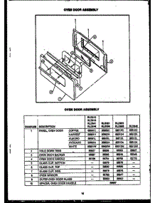 05 - Oven Door Assy parts for Amana Range RLD661 from AppliancePartsPros.com