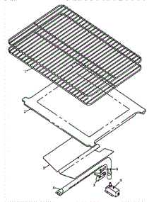 04 - Oven Components parts for Amana Range RLN380UWW / P1143111NWW from AppliancePartsPros.com
