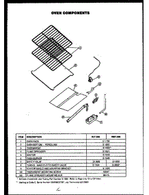 02 - Page 1 parts for Amana Range RLT-305 from AppliancePartsPros.com