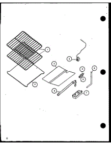 03 - Page 3 parts for Amana Range RLT307UW / P1141098N W from AppliancePartsPros.com