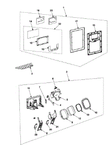 04 - Fountain parts for Samsung Refrigerator RM255LASH from AppliancePartsPros.com