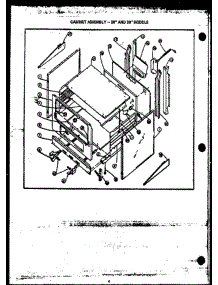 03 - Cabinet Assy parts for Amana Range RMA314 from AppliancePartsPros.com