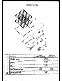 03 - Oven Components parts for Amana Range RMT-360 from AppliancePartsPros.com