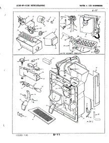 04 - Water & Ice Dispenser parts for Magic Chef Refrigerator RND22AY-3A / 3M53B from AppliancePartsPros.com