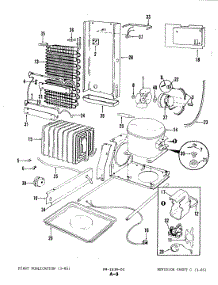 05 - Unit Compartment & System parts for Magic Chef Refrigerator RND24AN-3A / 4N53B from AppliancePartsPros.com