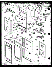 02 - Page 2 parts for Amana Microwave RO-8B / P7406302M from AppliancePartsPros.com