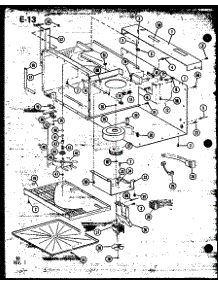 04 - Page 4 parts for Amana Microwave RO-8B / P7406302M from AppliancePartsPros.com