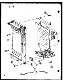 05 - Page 5 parts for Amana Microwave RR-1010 / P7541404M from AppliancePartsPros.com