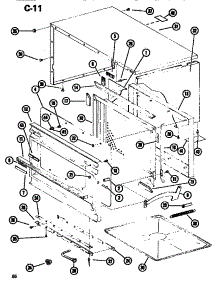 02 - Exterior parts for Amana Microwave RR510 / P7495401M from AppliancePartsPros.com
