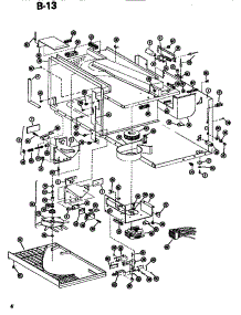 03 - Interior parts for Amana Microwave RR57D / P7399501M from AppliancePartsPros.com