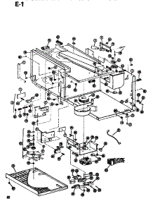 03 - Interior parts for Amana Microwave RR59T / P7495301M from AppliancePartsPros.com