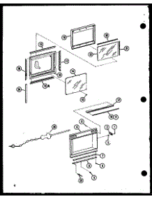 03 - Page 1 parts for Amana Microwave RR-8 / P7291001M from AppliancePartsPros.com