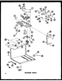 02 - Interior Parts parts for Amana Microwave RR-8 / P7291003M from AppliancePartsPros.com