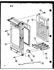 05 - Page 5 parts for Amana Microwave RR-800 / P7559201M from AppliancePartsPros.com