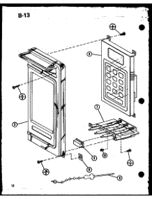 05 - Page 5 parts for Amana Microwave RR-810 / P7559204M from AppliancePartsPros.com