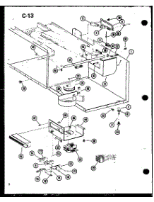 02 - Page 2 parts for Amana Microwave RR-9TB / P7504303M from AppliancePartsPros.com