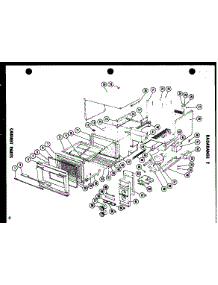 02 - Page 3 parts for Amana Microwave RR-II from AppliancePartsPros.com