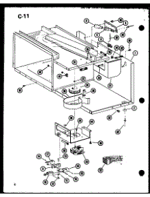 02 - Page 2 parts for Amana Microwave RRL-10C / P7553401M from AppliancePartsPros.com