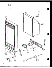 05 - Page 5 parts for Amana Microwave RRL-8X / P7643801M from AppliancePartsPros.com