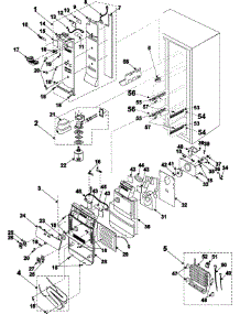 10 - Refrigerator Compartment parts for Samsung Refrigerator RS2578WW from AppliancePartsPros.com