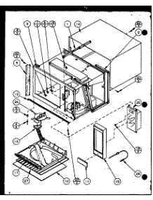 02 - Page 2 parts for Amana Microwave RS414T / P7769501M from AppliancePartsPros.com
