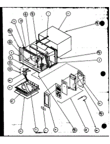 02 - Page 2 parts for Amana Microwave RS415T / P1110405M from AppliancePartsPros.com