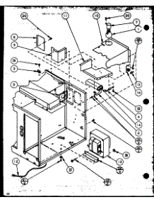 04 - Page 4 parts for Amana Microwave RS471P / P7769509M from AppliancePartsPros.com