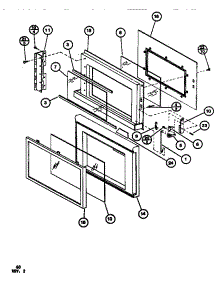 02 - Exterior parts for Amana Microwave RS520 / P7701407M from AppliancePartsPros.com