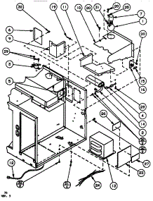 05 - Interior parts for Amana Microwave RS520 / P7766606M from AppliancePartsPros.com