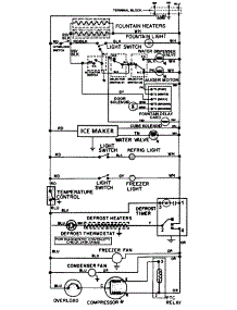 12 - Wiring Information parts for Hoover Refrigerator RSBS22D010 from AppliancePartsPros.com