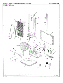 10 - Unit Compartment & System parts for Maytag Refrigerator RSC20A / AM01A from AppliancePartsPros.com