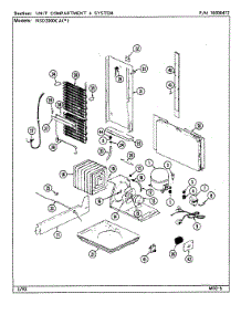 09 - Unit Compartment & System parts for Maytag Refrigerator RSD2000CAL / DM06A from AppliancePartsPros.com