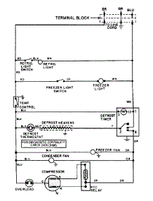 09 - Wiring Information parts for Admiral Refrigerator RSD2050AGE from AppliancePartsPros.com