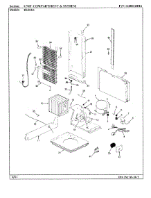 10 - Unit Compartment & System parts for Maytag Refrigerator RSD20A / BM05A from AppliancePartsPros.com