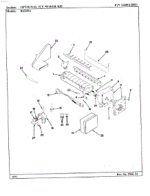 08 - Optional Ice Maker Kit (Rae30) parts for Maytag Refrigerator RSD20A / BM05B from AppliancePartsPros.com