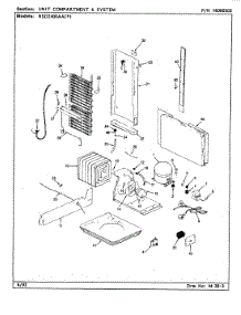 09 - Unit Compartment & System parts for Maytag Refrigerator RSD2400AAW / CM41A from AppliancePartsPros.com