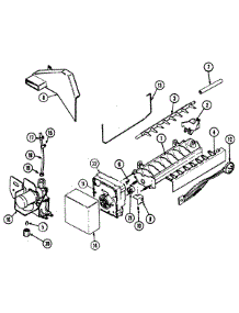 05 - Optional Ice Maker Kit (Ice) parts for Admiral Refrigerator RSDA228AAE from AppliancePartsPros.com
