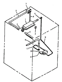 04 - Gas Components parts for Amana Range RSK3700UL / P1141247N L from AppliancePartsPros.com