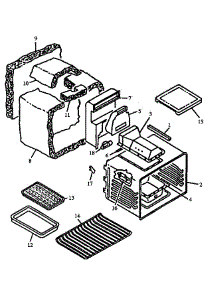 05 - Oven Assy parts for Amana Range RSS358UL,W / P1141226NLW from AppliancePartsPros.com